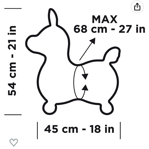 Rody Rider Bouncing Riding Toy Blue - Picture 3 of 16